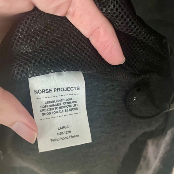Norse Projects Tycho Hoodie Fleece - Picture 6 of 6